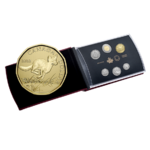 6-Coin 3,90 Dollar Specimen Set Swift Fox - Swiftfuchs KMS Kanada 2022 **