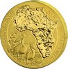 100 Francs African Ounce Pelican - Pelikan Ruanda 1 oz Gold BU 2022