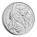 2 Pfund Pound Britannia Premium Exclusive Silver Grossbritannien UK 1 oz Silber BU 2022 **