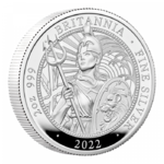 5 Pfund Pound Britannia Silver Proof Grossbritannien UK 2 oz Silber PP 2022 **