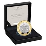 2 Pounds Pfund  The 150th Anniversary of the FA Cup Grossbritannien UK Silber PP 2022