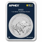 1 $ Dollar Australian Silver Koala Australien MintDirect® Premier PCGS First 1 oz Silber 2022 **