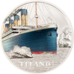 5 Dollar Titanic Ultra High Relief Cook Islands 1 oz Silber PP 2022 **