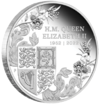 1 $ Dollar Queen's Platinum Jubilee - Queen Elisabeth II Australien 1 oz Silber PP 2022 **
