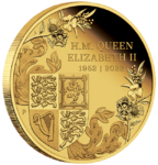 200 $ Dollar Queen's Platinum Jubilee - Queen Elisabeth II Australien 2 oz Gold PP 2022
