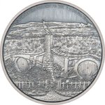10 Dollar THE LORD OF THE RINGS Herr der Ringe™ The Shire - Auenland Niue Island 3 oz Silber 2022 **