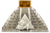 50 Cordobas Mayan Pyramid Chichen Itza - Maya Pyramide 3D Shaped Nicaragua 5 oz Silber 2022