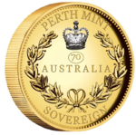 50 $ Dollar Australian Sovereign Privy Mark "70" High Relief Piedfort Australien Gold PP 2022