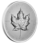 20 $ Dollar Ultra-High Relief Silver Maple Leaf Kanada 1 oz Silber Reverse Proof 2022 **