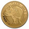 100 Pounds Pfund Cash India Wildlife - Rhino - Nashorn St. Helena 1 oz Gold 2022