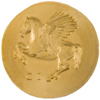 5 $ Dollar Numismatic Icons - Pegasos - Pegasus Cook Islands 0,5 Gramm Gold 2022
