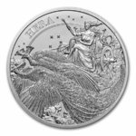 1 Pound Pfund Goddesses - Hera St. Helena 1 oz Silber 2022
