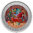 50 Cent Lenticular Coin – Santa’s Sleigh - Der Schlitten von Santa Claus Kanada 2022 **