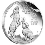 1 $ Dollar Lunar III Rabbit - Hase Australien 1 oz Silber PP 2023 **