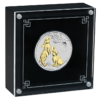 1 $ Dollar Lunar III Rabbit - Hase Australien 1 oz Silber gilded vergoldet in Box 2023