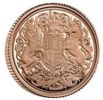 The Queen Elizabeth II Memorial Quarter Gold Sovereign Proof UK Grossbritannien PP 2022