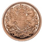The Queen Elizabeth II Memorial Half Gold Sovereign Proof UK Grossbritannien PP 2022