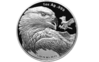 2 $ Dollar Golden Eagle - Steinadler Samoa 1 oz Silber Prooflike 2022