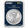 1 Dollar Silver American Eagle USA Apmex MintDirect® Premier + PCGS First Strike 1 oz Silber 2023