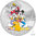 10 $ Dollar Disney Mickey Mouse & Friends - The Sensational Six Niue Island 3 oz Silber PP 2023