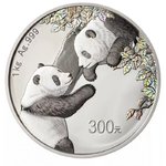 300 Yuan Panda China 1 kg Kilo Silber PP 2023