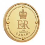 200 $ Dollar Queen Elizabeth II’s Royal Cypher Kanada 1 oz Gold PP 2022
