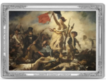 250 Euro Masterpieces - Delacroix - Die Freiheit führt das Volk - Frankreich 1/2 kg Silber PP 2023