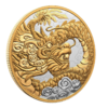 50 $ Dollar Heavenly Dragon - Himmlischer Drache Kanada 5 oz Silber 2023 **