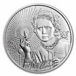 2 Dollar Icons of Inspiration - Marie Curie Niue Island 1 oz Silber BU 2023