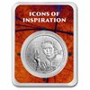 2 $ Dollar Icons of Inspiration - Marie Curie Niue Island 1 oz Silber BU im Blister 2023