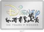 2 $ Dollar Disney 100 Years of Wonder - Mickey Mouse and Friends Niue Island 1 oz Silber PP 2023 **