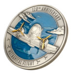 10 $ Dollar 120th Anniversary of the First Mechanical Flight Barbados 500 Gramm Silber 2023