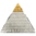 5 Dollar Eye of Providence Pyramid - Auge der Vorsehung Pyramide 3D Shaped Barbados 5 oz Silber 2023