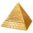 5 Dollar Eye of Providence Pyramid - Auge der Vorsehung Pyramide 3D Shaped Barbados 5 oz Silber 2023