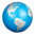 5 Dollar Blue Marble - Earth 3D - Planet Erde - Glow in the Dark - Barbados 3 oz Silber 2023