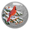 20 $ Dollar Colourful Birds - Northern Cardinal -  Kanada 1 oz Silber PP 2023 **
