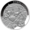 1 Clay KOMSCO Chiwoo Cheonwang Proof South Korea Südkorea 1 oz Silber PP 2022