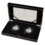 2x 5 Pfund The Great Engravers - Petition Crown Two-Coin Set Grossbritannien 2 x 2 oz Silber PP 2023