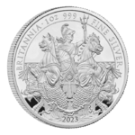 2 Pfund Pound Britannia Silver Proof Grossbritannien UK 1 oz Silber PP 2023