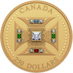 250 $ Dollar The St. Edward’s Crown - Edwardskrone Kanada Gold PP 2023