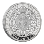 5 Pounds Pfund Coronation - Krönung King Charles III Grossbritannien UK 2 oz Silber PP 2023