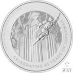 10 $ Dollar 85th Anniversary - 85 Jahre SUPERMAN™ Niue Island 3 oz Silber PP 2023 **