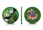 10 Yuan Panda - Green Forest China 30 Gramm Silber 2023