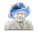 5 Dollar In Memoriam of Queen Elizabeth II - Blue Hat Barbados 5 oz Silber 2022