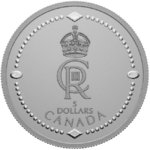 5 Dollar King Charles III’s Royal Cypher - Monogramm König Charles III Kanada 1/4 oz Silber 2023 **