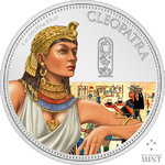 2 $ Dollar Women in History - Cleopatra - Kleopatra Niue Island 1 oz Silber PP 2023 **