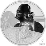 10 $ Dollar Star Wars™ - Darth Vader™ Niue Island 3 oz Silber PP 2023 **
