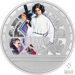 10 $ Dollar Star Wars™ - Princess Leia Organa™ Niue Island 3 oz Silber PP 2023 **