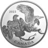 30 $ Dollar Weisskopfseeadler – The Striking Bald Eagle Kanada 2 oz Silber PP 2023 **