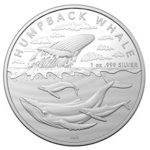 1 Dollar Australian Antarctic Territory - Humpback Whale - Buckelwal Australien 1 oz Silber 2023 **